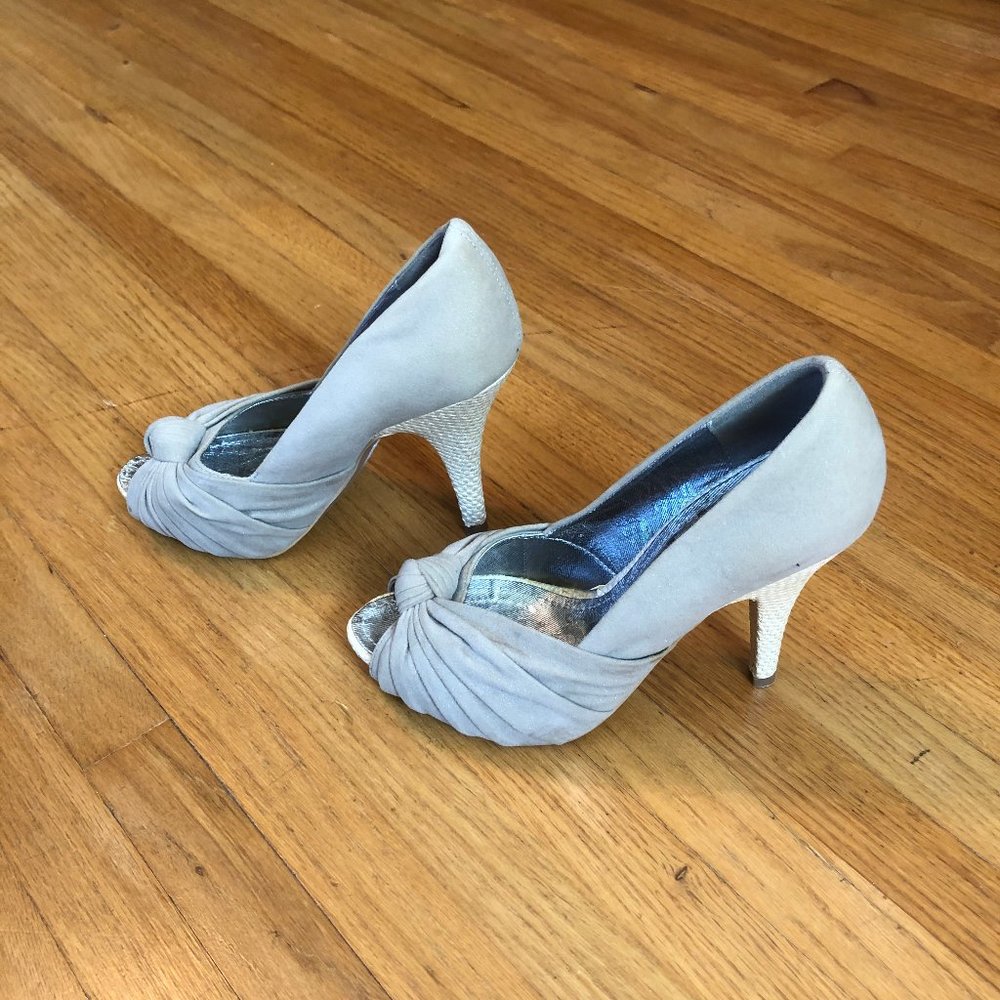 Bata Peep-Toe Stiletto Size 35 - Picture 4 of 10